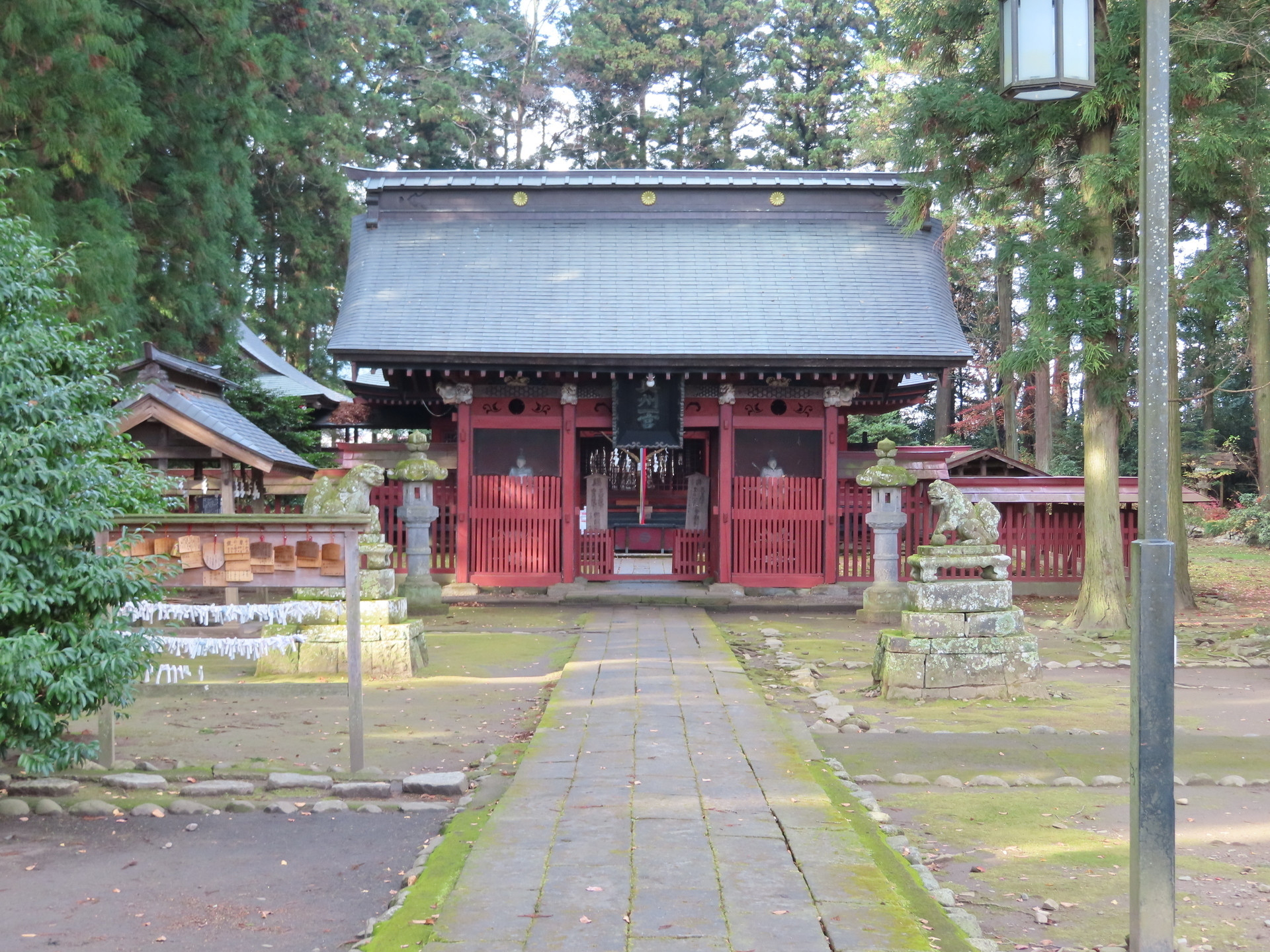 福島県東白川郡棚倉町八槻 八槻都々古別神社 怠け者の散歩道２