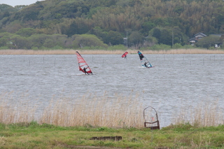 windsurfing